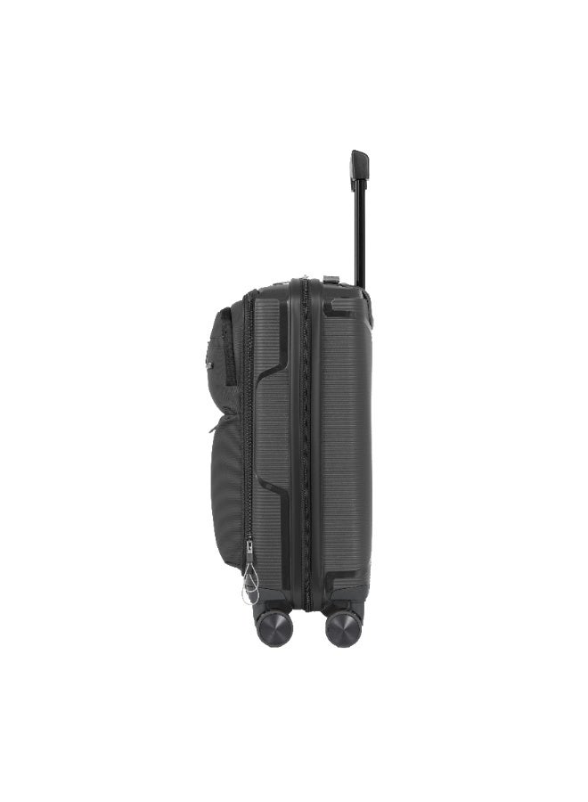 Eagle Express Cruiser Elite 20-Inch Lightweight Hybrid PP & Nylon Hard-Shell Travel Trolley – Dark Gray, 1-Year Warranty - Image 5